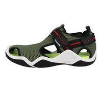 Geox Jr Wader, Sandalia Niños, Militar, 28 EU