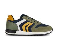 Geox Jungen J Alben Boy B - Tenis, Azul Marino Militar, 34 EU