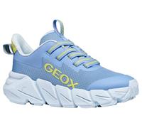 Geox Junior Girl J FLEXYPER Fast Girl Zapatillas LT Blue/Lime, Talla 38_EU