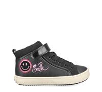 Geox Junior Girl J Kalispera Girl I - Zapatillas Deportivas para niña, Color Negro y Fucsia, Talla 29