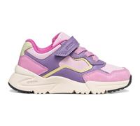 Geox Junior Girl J Loftus Girl B - Zapatillas Deportivas para niña, Color Rosa y Morado, Talla 29