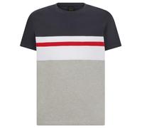 Geox M Camiseta Col.Block, Blue Nights/Light Hombre