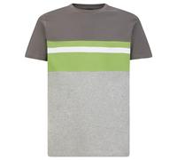 Geox M Camiseta Col.Block, Smoked Pearl/Light M, Hombre