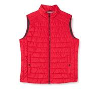 Geox M Chaleco Kennet Chaqueta, Color Rojo, 48 para Hombre