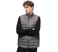 Geox M Chaleco Kennet Chaqueta, Gris, 56 para Hombre