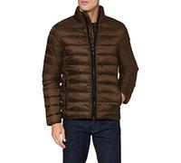 Geox M DENNIE SHORT JKT ( Hombre Chaquetas, Verde (Dk Tarmac Green/Black), 54