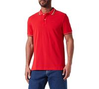 Geox M Polo Fluo, Color Rojo Hombre