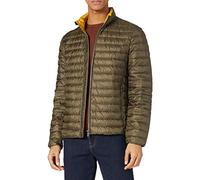 Geox M WARRENS SHORT JKT Hombre Chaqueta de plumón, Verde (Bronze Green), 58