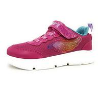 Geox Mädchen J Aril - Tenis para niña, Fucsia Multicolor, 1 UK