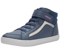 Geox Mädchen J Gisli Girl C Sneaker, Navy, 1 UK