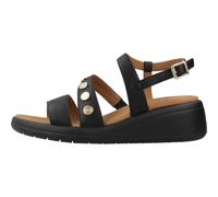 Geox - Meliconia Wedge Sandal - Shoes - Mujer - Negro - 38 EU -
