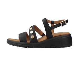 Geox - Meliconia Wedge Sandal - Shoes - Mujer - Negro - 38 EU -