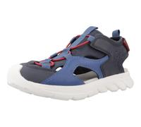 Geox Men J Sandal Airadyum Bo, azul marino rojo, 11 UK Child