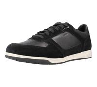 Geox Men's U Spherica Ec3 a Sneaker, Black, 44 EU