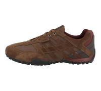 Geox Men's Uomo Snake a Sneaker, Browncotto, 48 EU