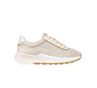 Geox Metropoli - Zapatillas bajas para mujer, color blanco leche, D655JA0LY66C1S1L, Blanco Leche Y Gris Claro, 39 EU