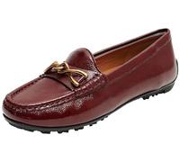 Geox Mocasines D Cosmopolis + Grip para Mujer, Dk Burdeos, 39 EU