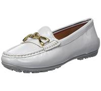 Geox Mocasines D Cosmopolis + Grip para Mujer, Gris Lt, 42 EU