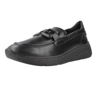Geox Mocasines D Cristael B para Mujer, Black, 37 EU