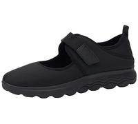 Geox Mocasines D Spherica B para Mujer, Negro, 4 UK, Black, 37 EU
