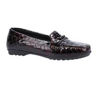 Geox Mocasines de Cuero Elidia Slipon para Mujer (FS8245)