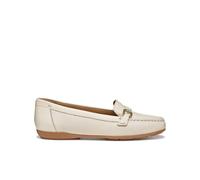 GEOX Mocasines de piel ANNYTAH. Color Crudo