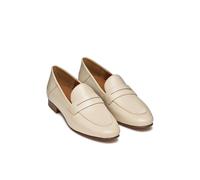 GEOX Mocasines de piel Mantinea. Color beige
