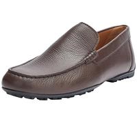 Geox U Kosmopolis + Grip, Mocasin Hombre, marrón Oscuro, 44 EU