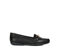 GEOX Mocasiones de piel Annytah. Color Negro