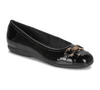 Geox Mujer D Annytah A Ballet Flat, Negro, 35 EU