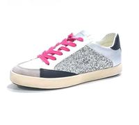 Geox Mujer D Blomiee I Zapatillas, Silver Rock, 36 EU