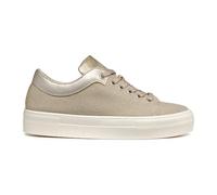 Geox Mujer D Claudin A Zapatillas, Beige, 39 EU