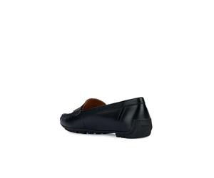Geox Mujer D Cosmopolis + Grip Moccasin, Schwarz, 36 EU