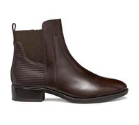 Geox Mujer D Felicity Ankle Boot, marrón oscuro, talla 41 EU, marrón oscuro, 41 EU