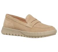 Geox Mujer D FLEXTRIDE B Mocasina Cream, 38 EU