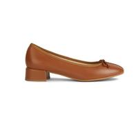 Geox Mujer D Floretia A Ballet Flat, Ocre, 36 EU