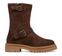 Geox Mujer D IRIDEA Ankle Boot, marrón oscuro, talla 38 EU, marrón oscuro, 38 EU
