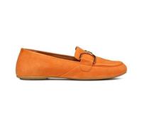 Geox D Kosmopolis + Grip, Mocasin Mujer, Naranja, 36 EU