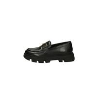 Geox Mujer D Vilde H Mocasin, Negro, 38 EU