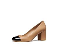 Geox Mujer D VIRNILISA 65 Pump, Beige, 39 EU, Beige, 39 EU