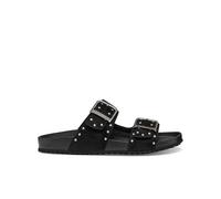GEOX Mules con tachuelas Brionia. Color Negro