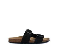 GEOX Mules transpirables Brionia. Color Negro
