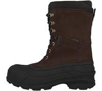 Geox Nationplus Botas de Nieve para Hombre , Marrón (Dark Brown-Brun Fonce Dbr) , 46 EU