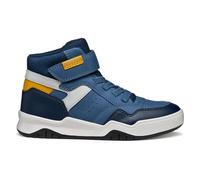Geox Niño Perth Boy Basket, Gris Avio, 32 EU