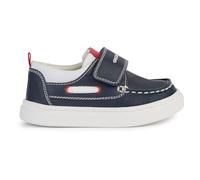 Geox Niños B Nashik Boy D Mocasin, Azul Marino y Blanco., 25 EU