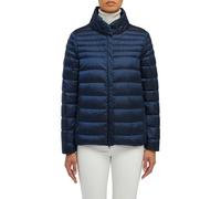 Geox Plumífero corto acampanado de mujer. Azul marino 40