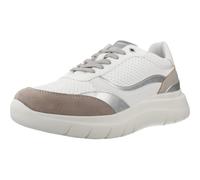 Geox - D PLUMMERY B, Zapatillas Mujer, White/Rock,