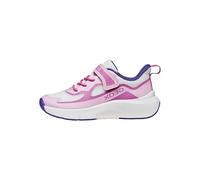 Geox Pro-Ran J65PAC - Zapatillas deportivas para niña, color rosa blanco, rasgón, dinámicas, ergonómicas, amortiguadas, rosa y blanco., 34 EU