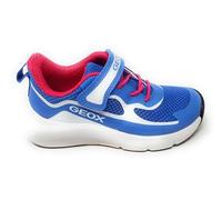 Geox Pro-Ran J65PAC - Zapatillas deportivas unisex para niño, color azul y blanco, dinámicas ergonómicas y amortiguadas, Blu Bianco Fuxia, 29 EU
