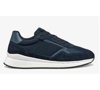 Geox Respira Branthon P/E Zapatillas Hombre Casual Tela Ante Piel Navy Laccio